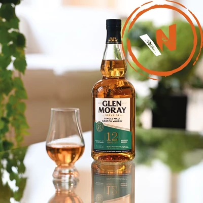 Glen Moray 12 éves whisky DRS (0,7L / 40%)