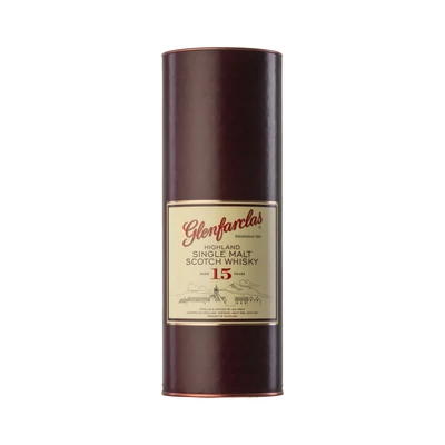 Glenfarclas 15 éves whisky DRS (0,7L / 46%)