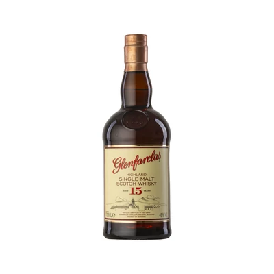 Glenfarclas 15 éves whisky DRS (0,7L / 46%)