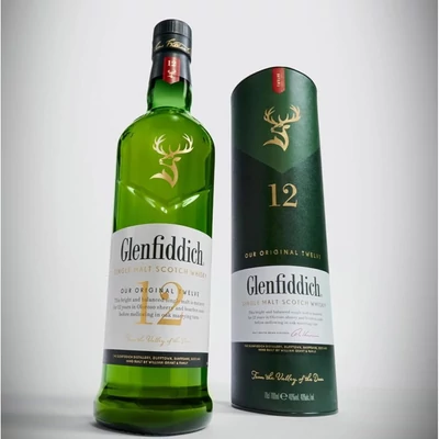 Glenfiddich 12 éves whisky DRS (0,7L / 40%)