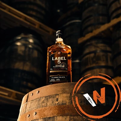 Label 5 Classic Blended whisky DRS (0,7L / 40%)