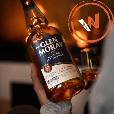 Glen Moray Classic whisky DRS (0,7 l, 40%)