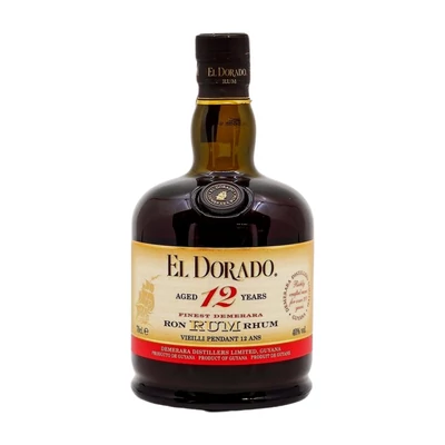 El Dorado 12 éves rum 2 pohárral (0,7L / 40%)