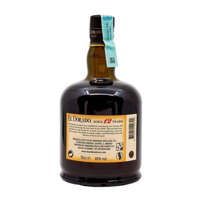 El Dorado 12 éves rum 2 pohárral (0,7L / 40%)