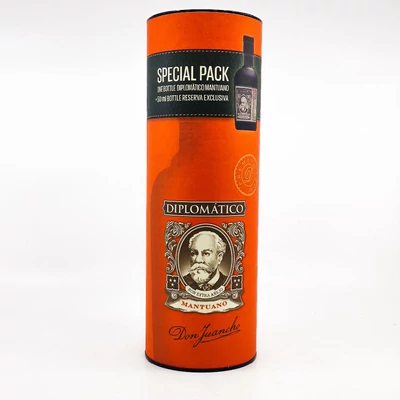 Diplomatico Mantuano rum + Exclusiva rum mini DRS (0,7L + 0,05L / 40%)