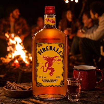 Fireball Cinnamon whiskylikőr DRS (0,5L / 33%)