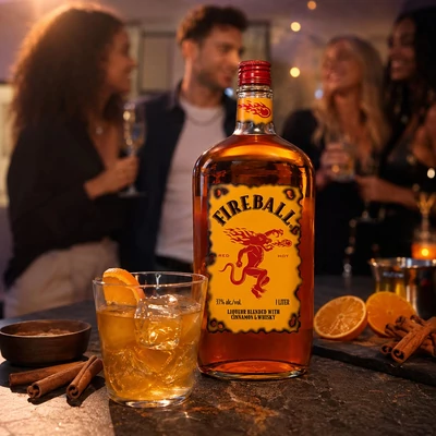 Fireball Cinnamon whiskylikőr DRS (0,5L / 33%)