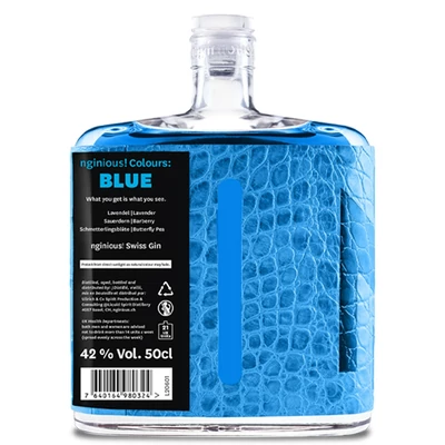 Nginious! Colours - Blue gin (0,5L / 42%)