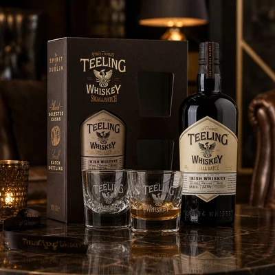 Teeling Small Batch whiskey DD 2 pohárral DRS (0,7L / 46%)