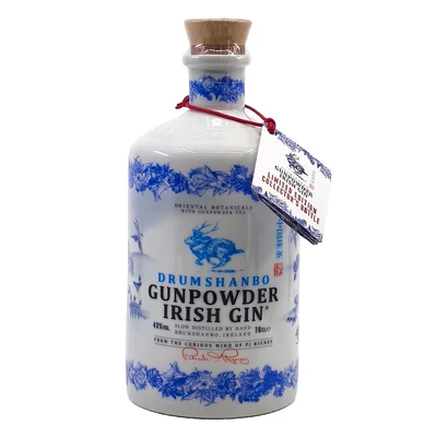 Drumshanbo Gunpowder gin kerámia dekanterben (0,7L / 43%)
