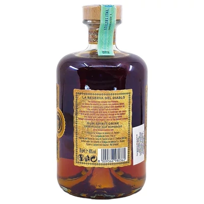 The Demons Share 6 éves rum ajándékcsomag két alumínium pohárral DRS (0,7L / 40%)