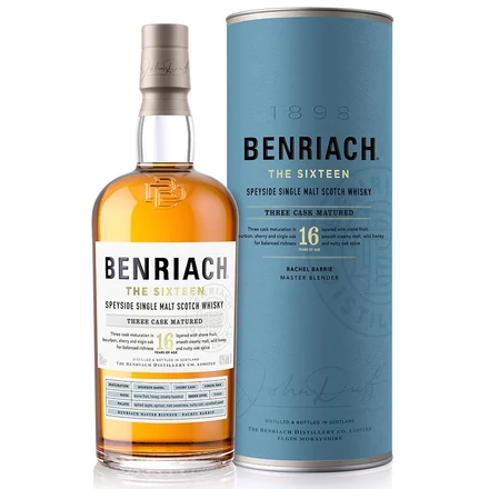 Benriach 16 éves whisky DRS (0,7L / 43%)