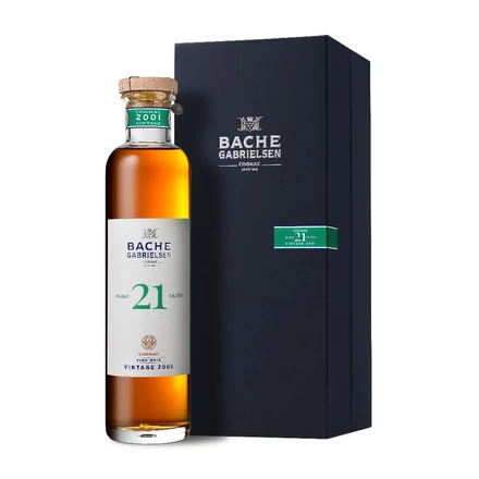 Bache-Gabrielsen Vintage 2001 21 éves Fins Bois cognac (0,7L / 46,4%)