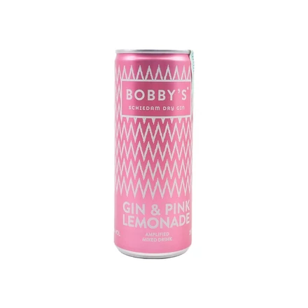 Bobby's gin & pink lemonade RTD DRS (0,25L / 9%)
