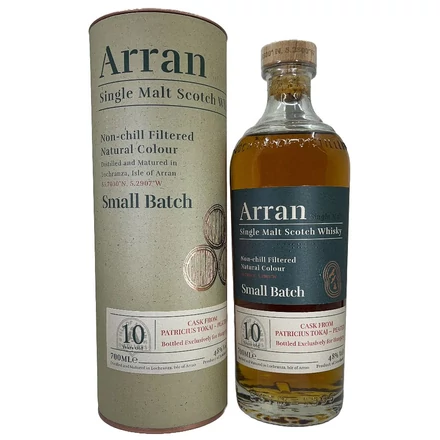 Arran 2012 10 éves Peated Tokaji Cask Finish whisky (0,7L / 48%)