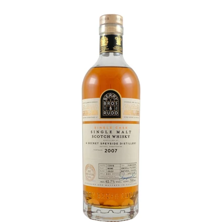 Secret Speyside 2007 BB&R whisky (Cask 13916) (0,7L / 62,7%)