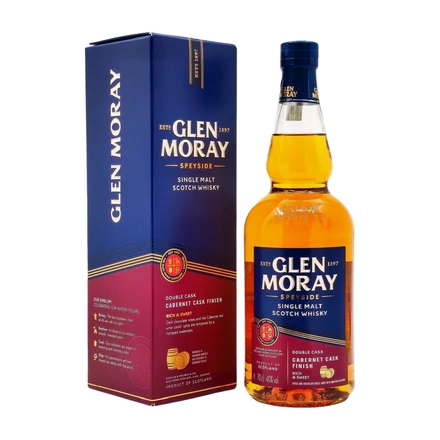 Glen Moray Cabernet Cask Finish whisky DRS (0,7L / 40%)