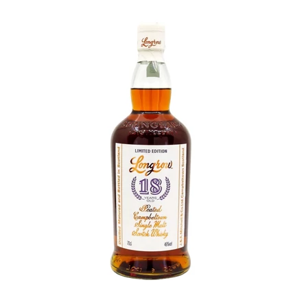 Longrow 18 éves 2024 whisky (0,7L / 46%)