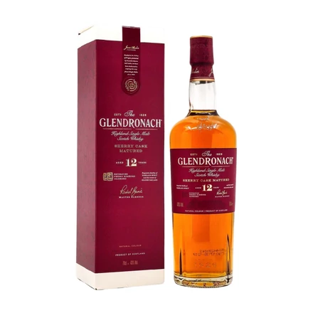 Glendronach 12 éves whisky DRS (0,7L / 43%)