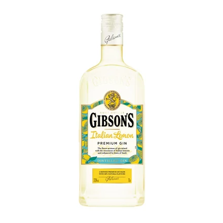 Gibson’s Lemon gin DRS (0,7L / 37,5%)