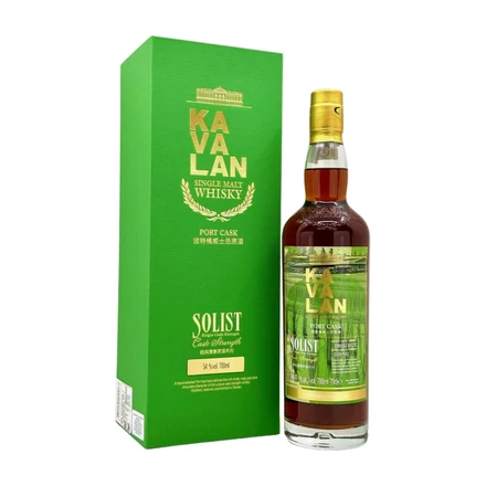 Kavalan 2018 7 éves Port Cask whisky (0,7L / 54%)