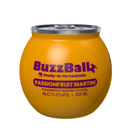 BuzzBallz Passion Fruit Martini cocktail RTD (0,2L / 13,5%)