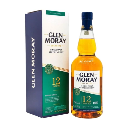 Glen Moray 12 éves whisky DRS (0,7L / 40%)