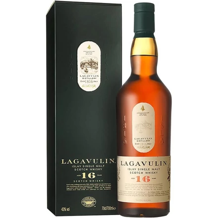 Lagavulin 16 éves whisky DRS (0,7L / 43%)