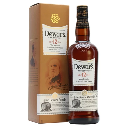 Dewars 12 éves whisky (0,7L / 40%)