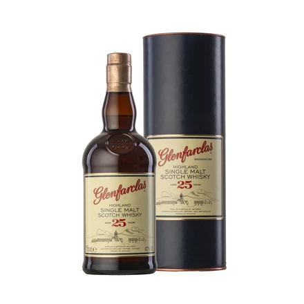 Glenfarclas 25 éves whisky (0,7L / 43%)