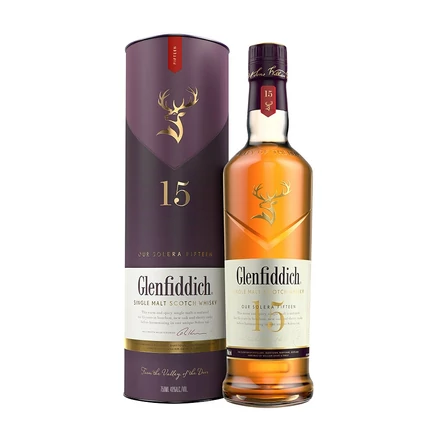 Glenfiddich 15 éves Solera Reserve whisky DRS (0,7L / 40%)