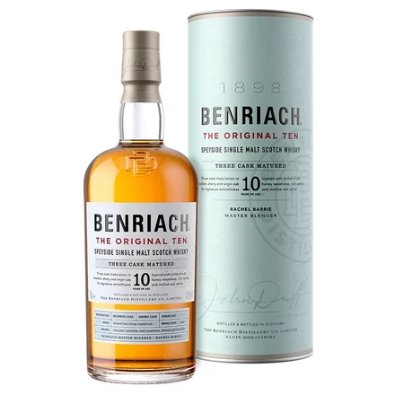 Benriach 10 éves whisky DRS (0,7L / 43%)