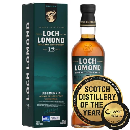 Loch Lomond 12 éves Inchmurrin whisky DRS (0,7L / 46%)