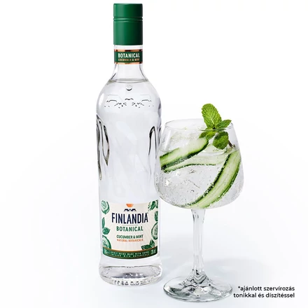 Finlandia vodka Botanical Cucumber&Mint DRS (0,7L / 30%)