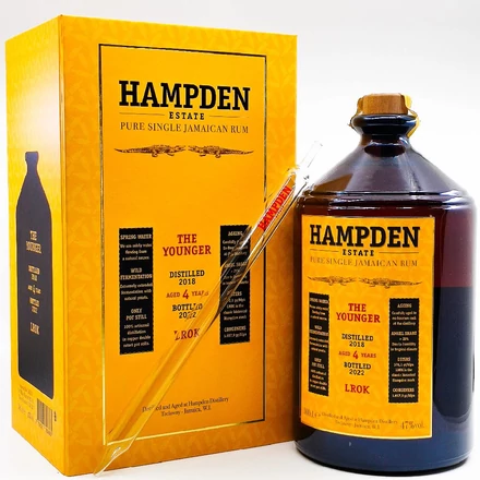 Hampden 2018 LROK The Younger rum (3L / 47%)