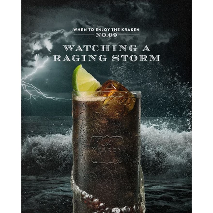 Kraken Black Spiced rum DRS (1L / 40%)