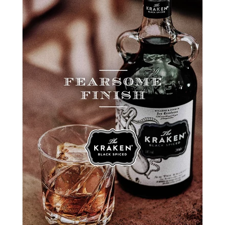 Kraken Black Spiced rum DRS (1L / 40%)