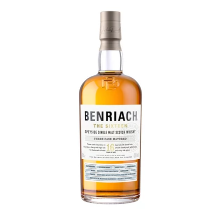 Benriach 16 éves whisky DRS (0,7L / 43%)