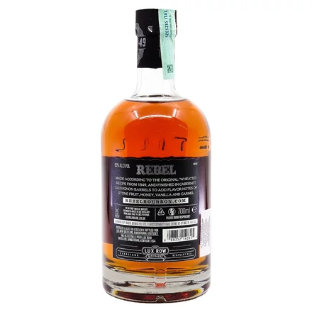 Rebel 100 Proof Cabernet Sauvignon Cask Finish whiskey DRS (0,7L / 50%)