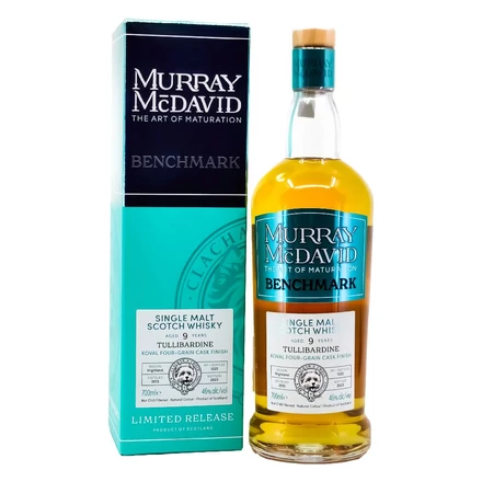 Tullibardine 9 éves First Fill Four Grain Finish Benchmark Murray McDavid whisky (0,7L / 46%)