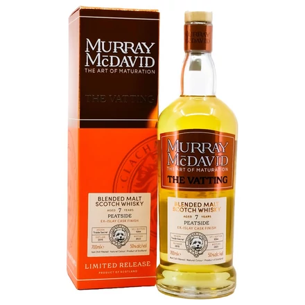 Peatside 7 éves First Fill Ex-Islay Rejuv Finish Vatting Murray McDavid whisky (0,7L/ 50%)
