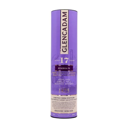 Glencadam 17 éves PX Sherry Quarter Cask Finish whisky (0,7L / 46%)