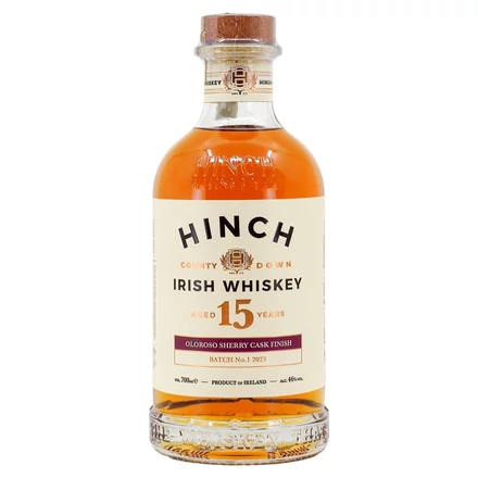 Hinch 15 éves Sherry Cask Finish whiskey DRS (0,7L / 46%)