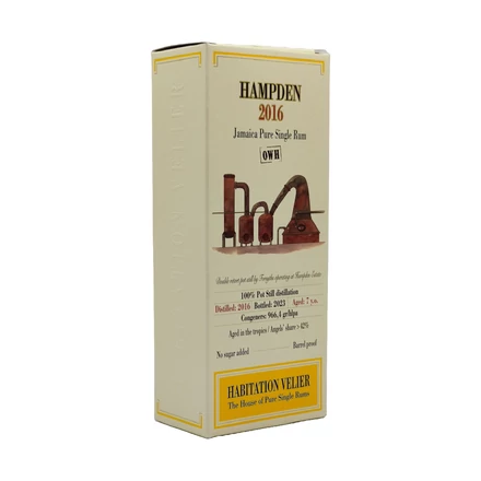 Hampden 7 éves Habitation Velier rum (0,7L / 60%)