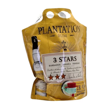 Plantation 3 Stars Eco Pouch rum (2,8L / 41,2%)