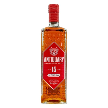 Antiquary Scotch 15 éves Claret cask whisky (0,7L / 40%)