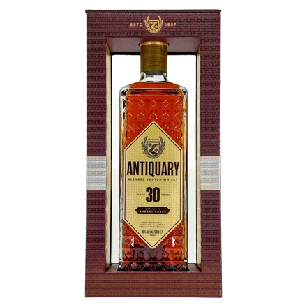 Antiquary Scotch 30 éves Sherry cask whisky (0,7L / 40%)
