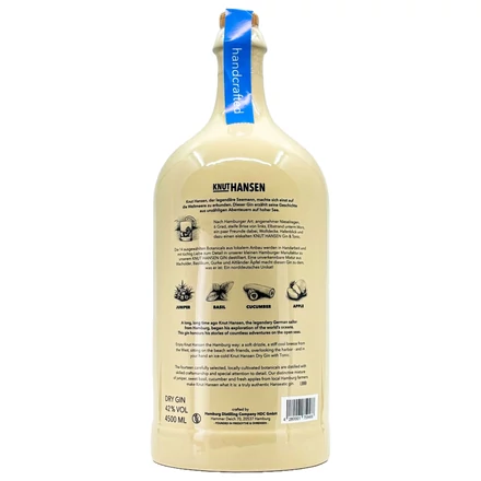 Knut Hansen Dry gin (4,5L / 42%)