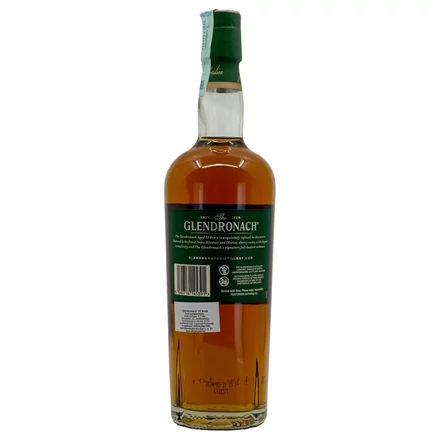 Glendronach 15 éves whisky ÚJ DRS (0,7L / 46%)