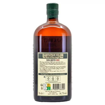 Papa Rouyo 2022 Habitation Velier rum (0,7L / 56,7%)